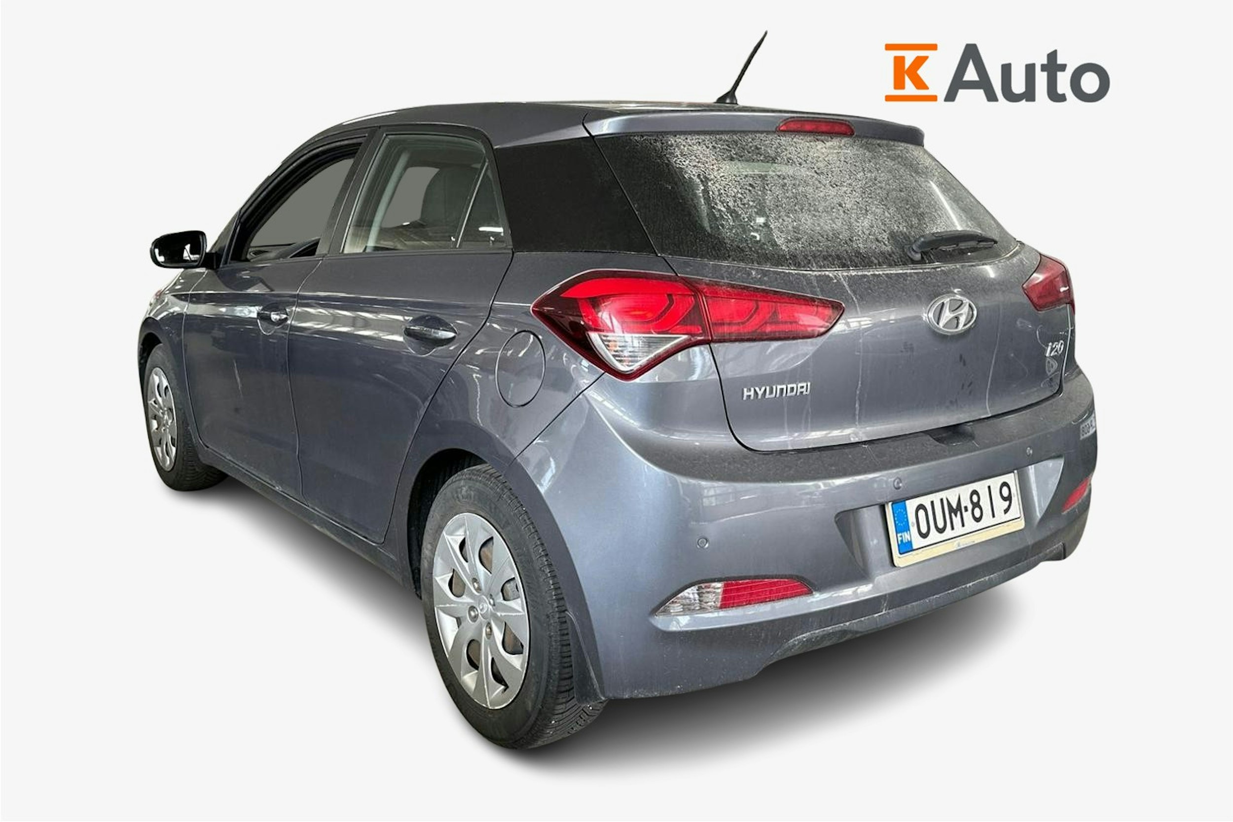 Harmaa Hyundai i20 5d 2016 kuva 2.
