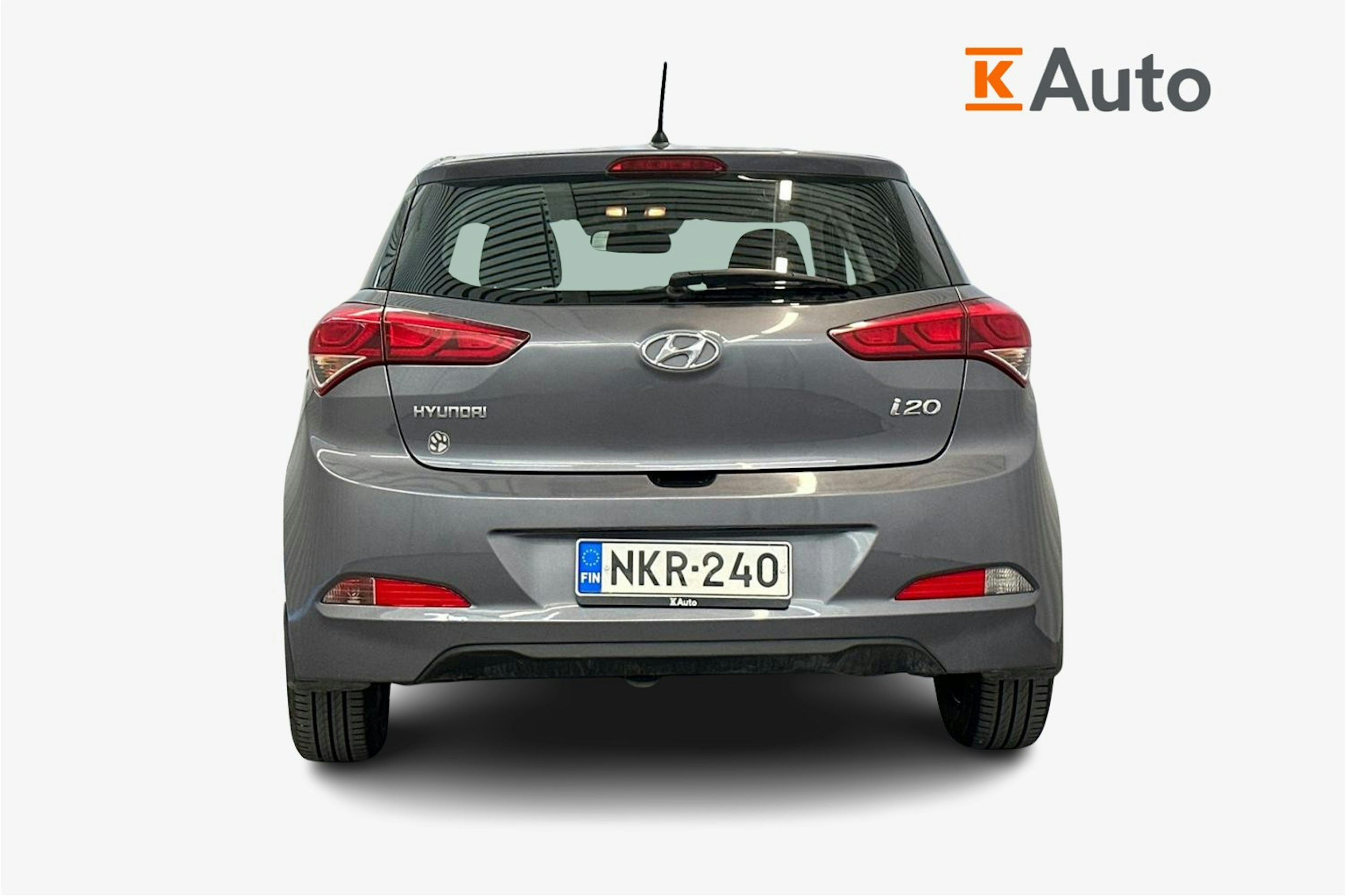 harmaa Hyundai i20 2017 kuva 3.