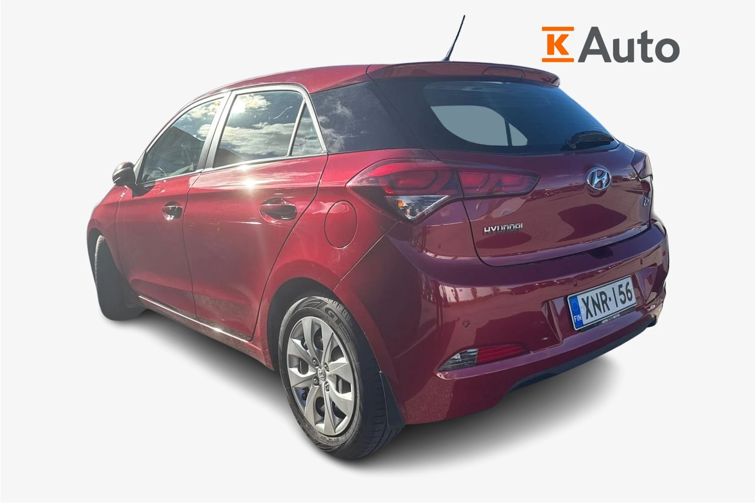 Punainen Hyundai i20 5d 2017 kuva 2.