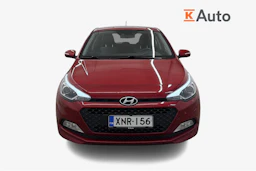 Punainen Hyundai i20 5d 2017 kuva 4.