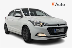 valkoinen Hyundai i20 5d 2018 kuva 1.