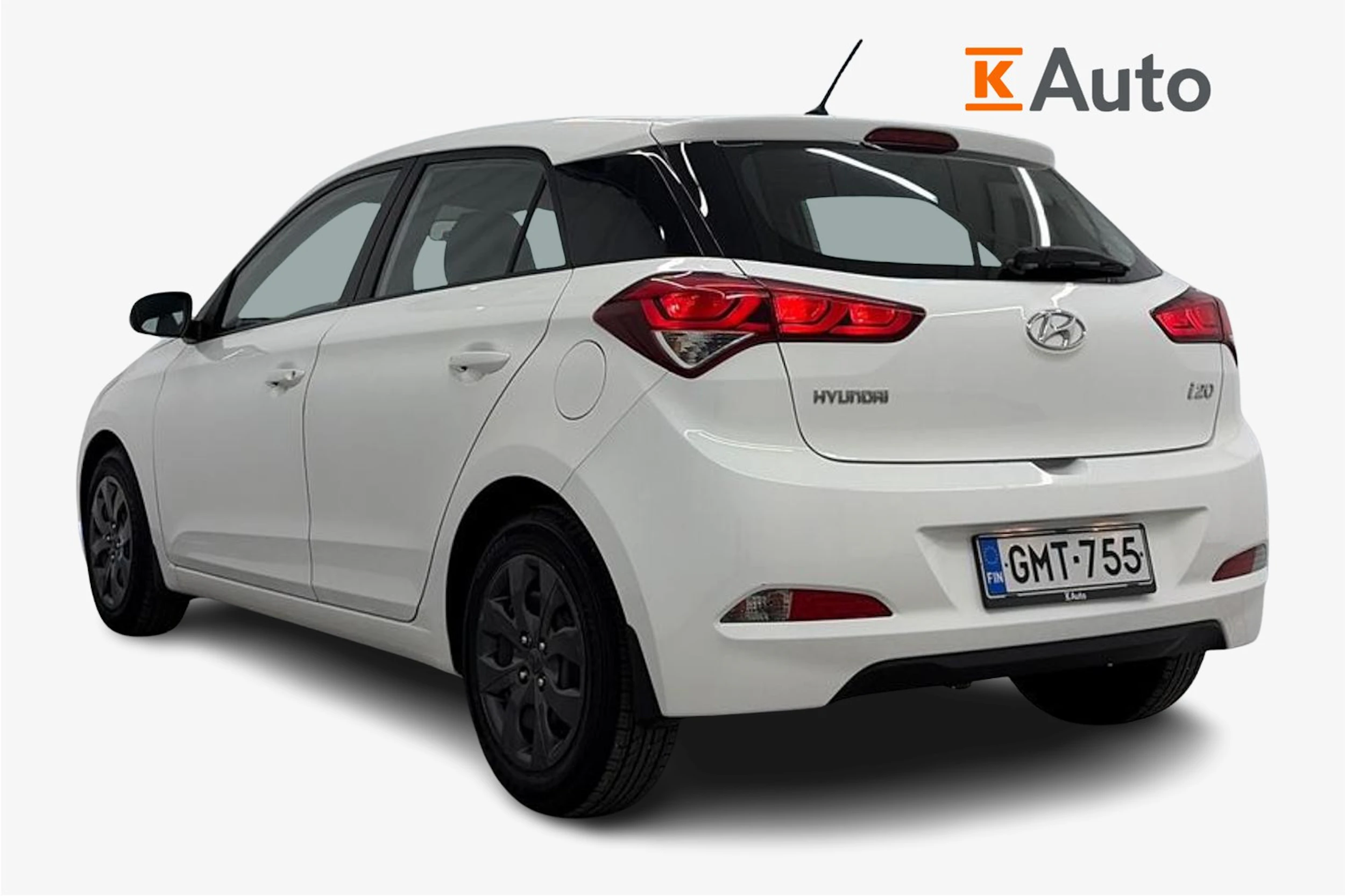 valkoinen Hyundai i20 5d 2018 kuva 3.