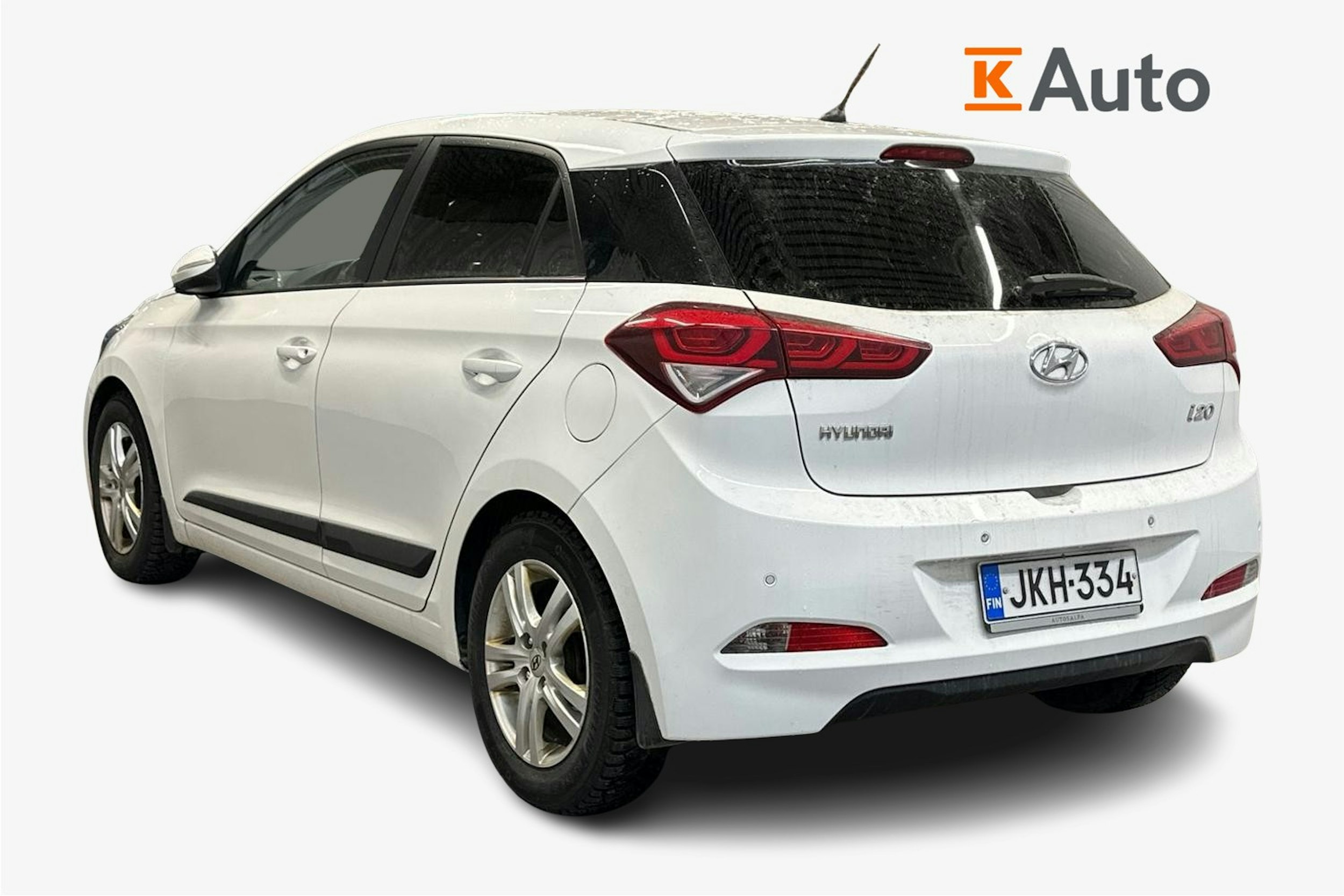 Valkoinen Hyundai i20 5d 2018 kuva 2.