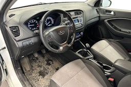 Valkoinen Hyundai i20 5d 2018 kuva 3.