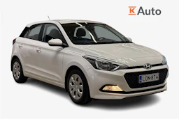 valkoinen Hyundai i20 5d 2018 kuva 1.
