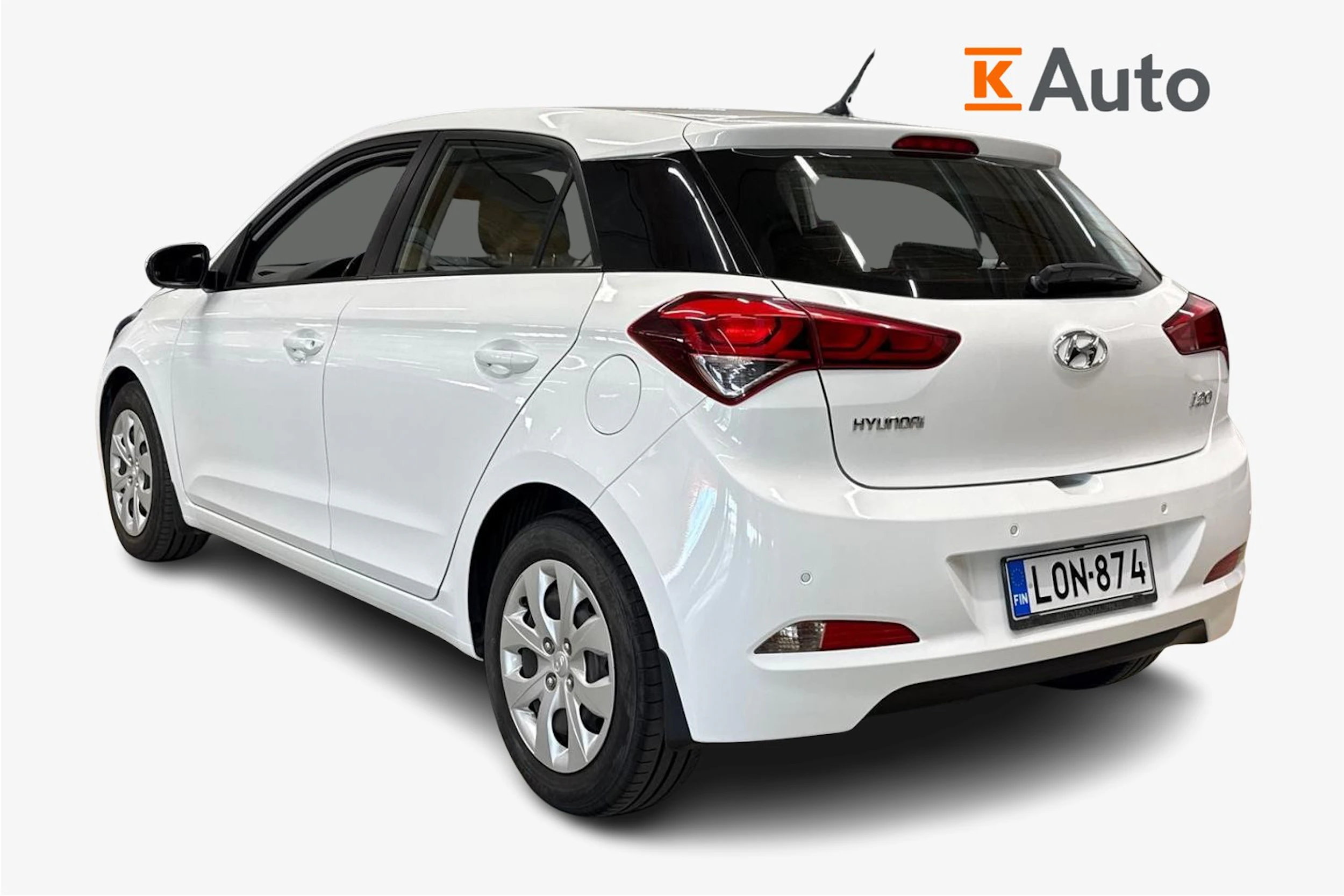 valkoinen Hyundai i20 5d 2018 kuva 2.