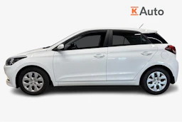 valkoinen Hyundai i20 5d 2018 kuva 5.