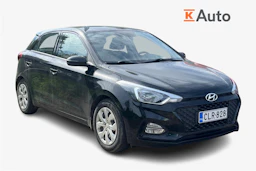 musta Hyundai i20 Hatchback 2019 kuva 1.