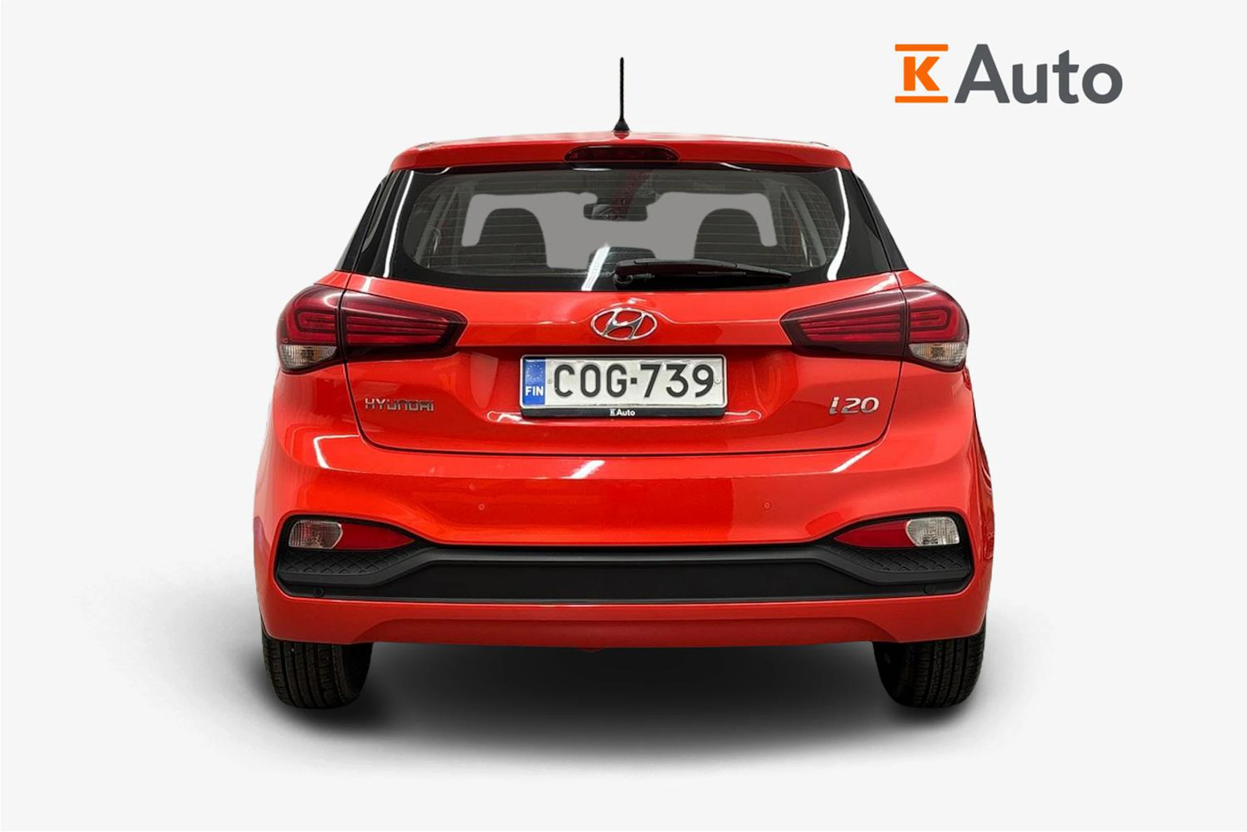 punainen Hyundai i20 Hatchback 2020 kuva 4.