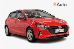 punainen Hyundai i20 Hatchback 2021 kuva 1.