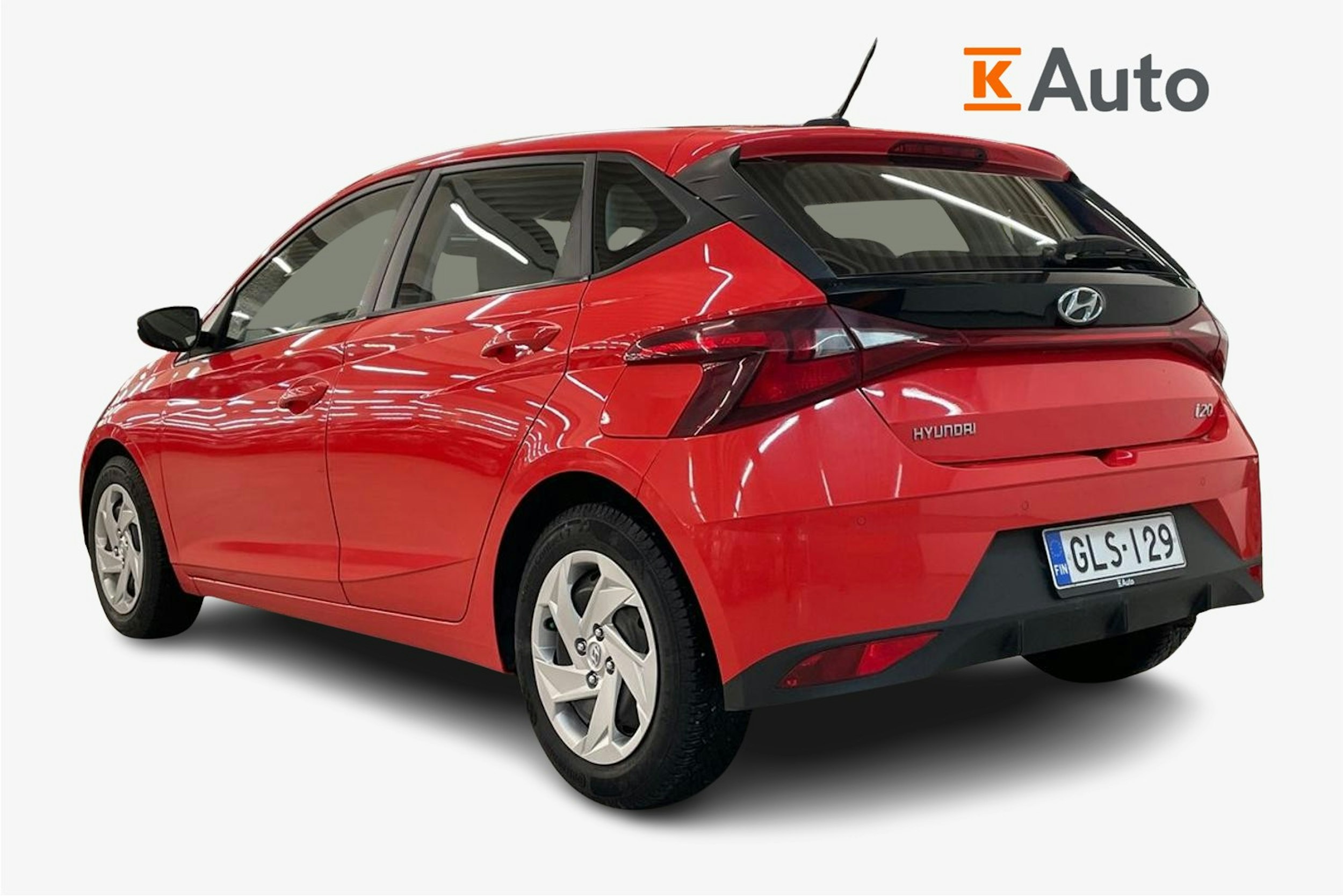 punainen Hyundai i20 Hatchback 2021 kuva 2.