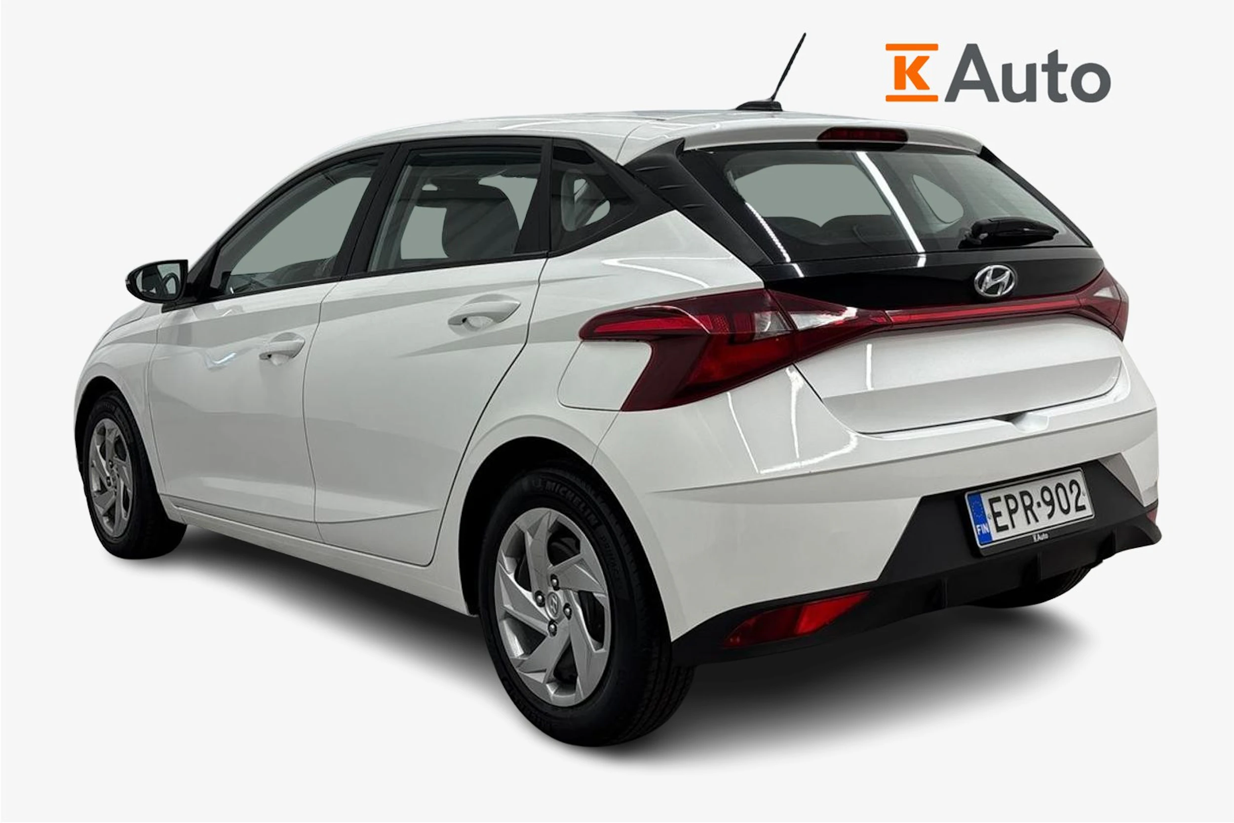 valkoinen Hyundai i20 Hatchback 2022 kuva 3.