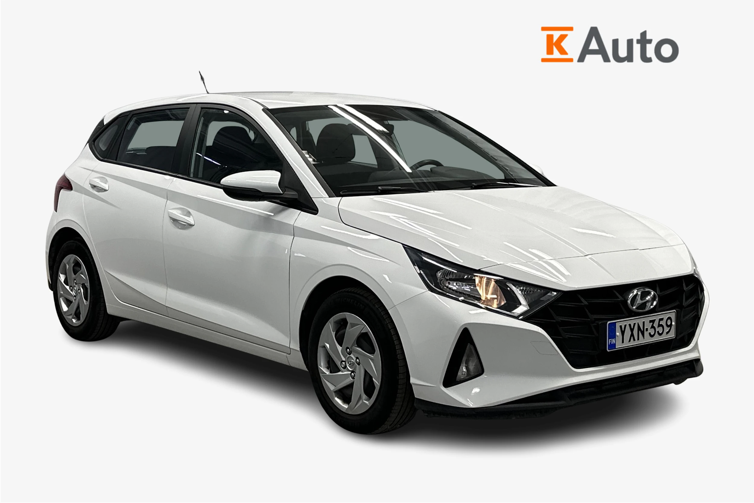 valkoinen Hyundai i20 Hatchback 2022 kuva 1.