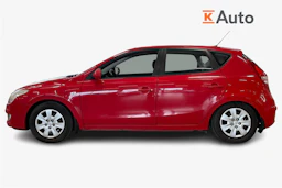 punainen Hyundai i30 2008 kuva 7.