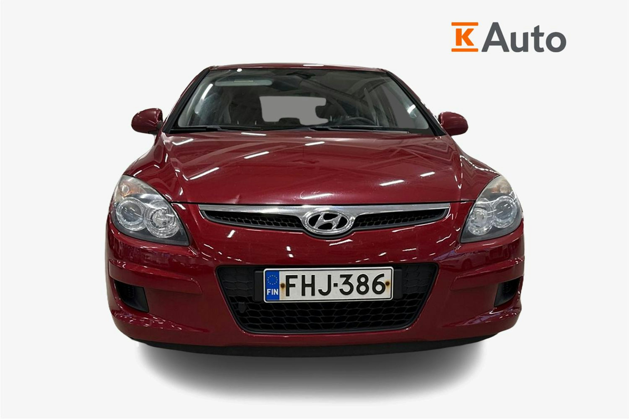 punainen Hyundai i30 2009 kuva 5.