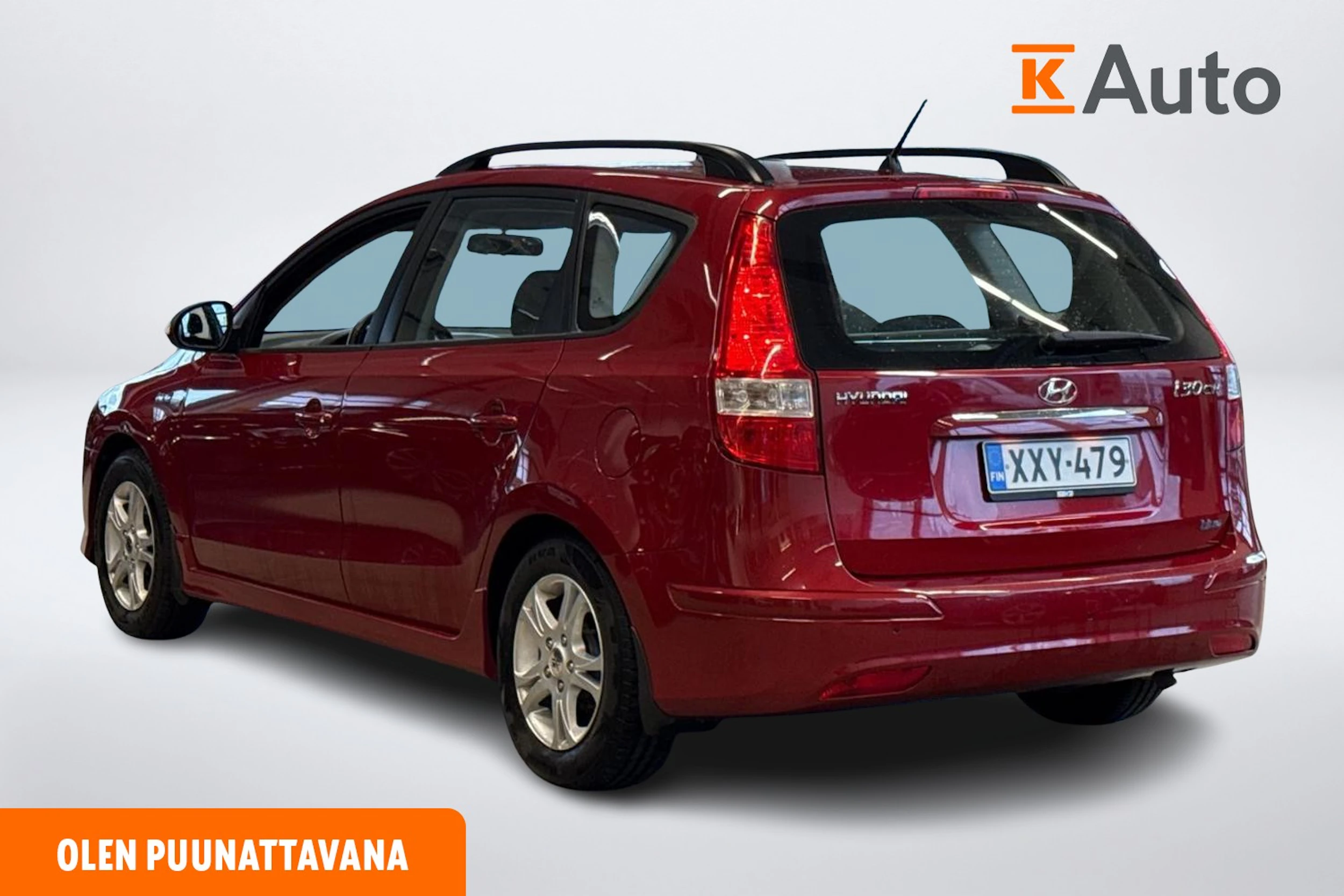 punainen Hyundai i30 2011 kuva 2.