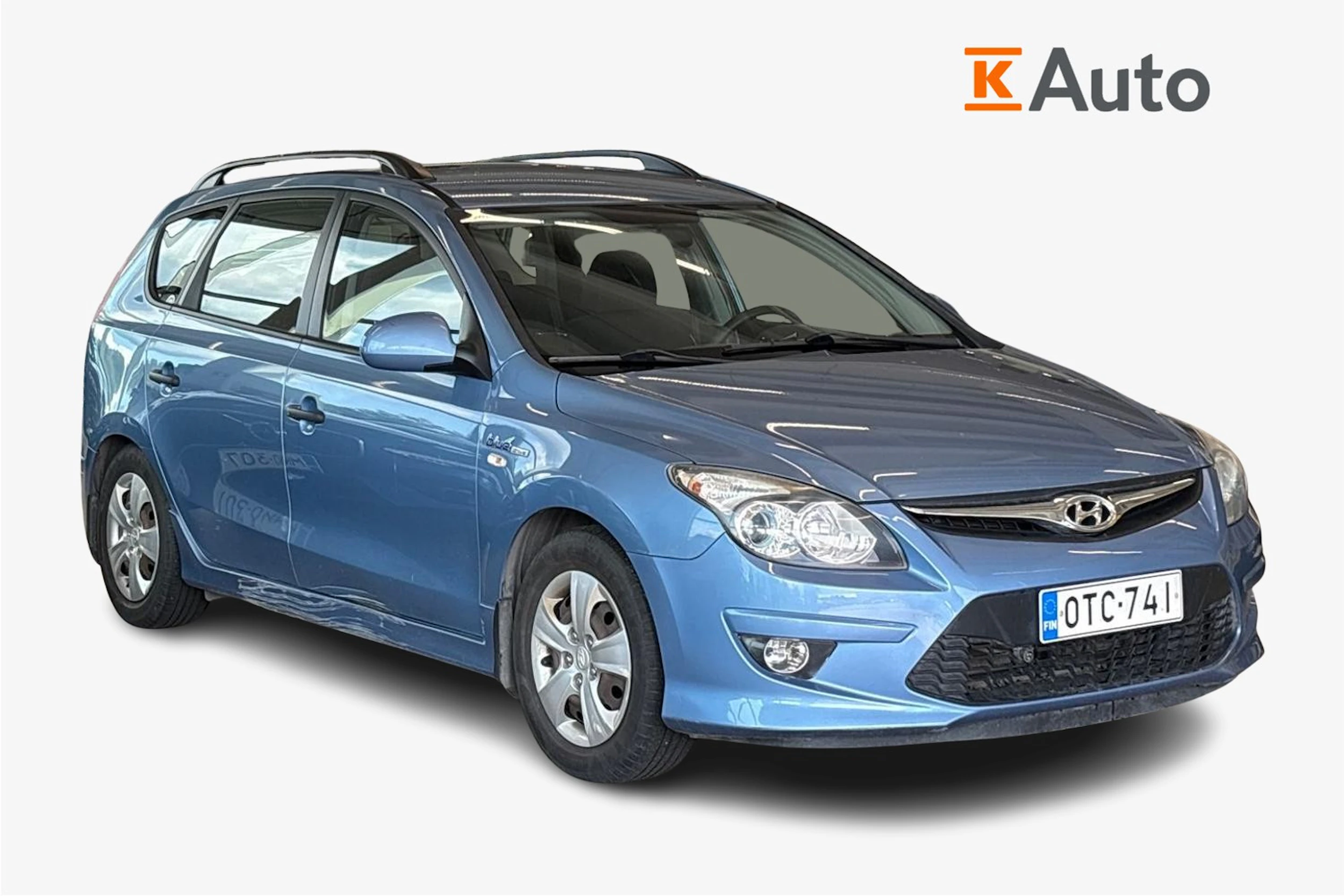 Sininen Hyundai i30 2012 kuva 1.