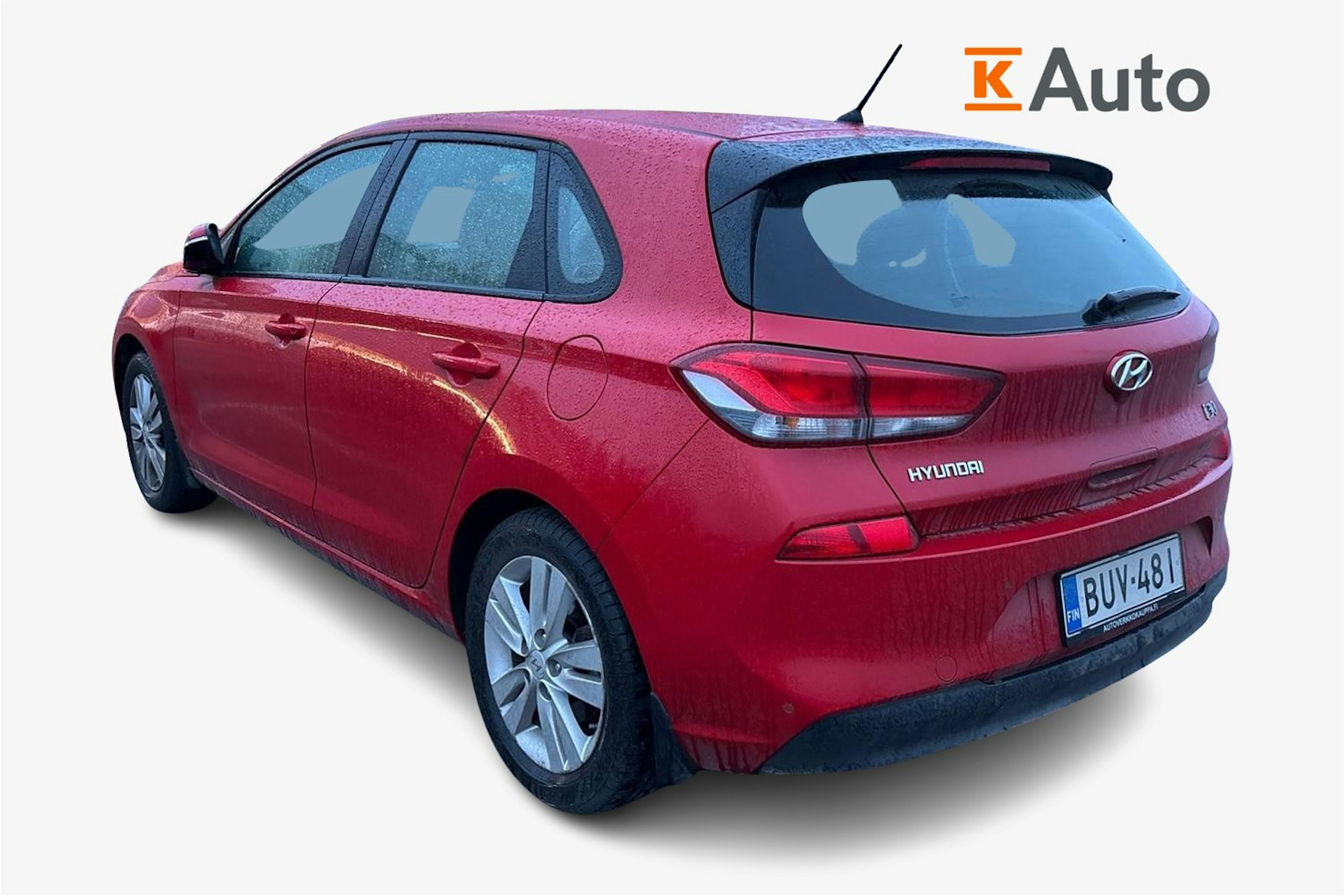 punainen Hyundai i30 5d 2017 kuva 2.