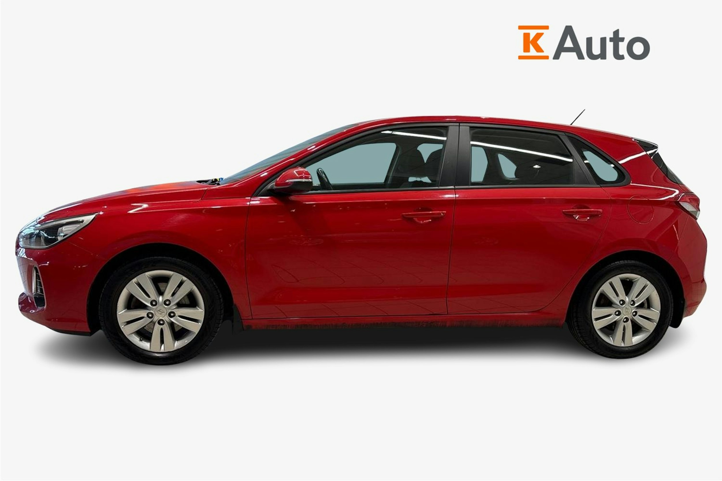 punainen Hyundai i30 5d 2017 kuva 6.