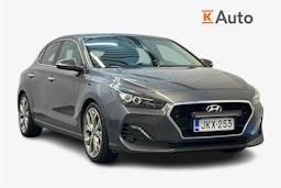 harmaa Hyundai i30 Fastback 2018 kuva 1.