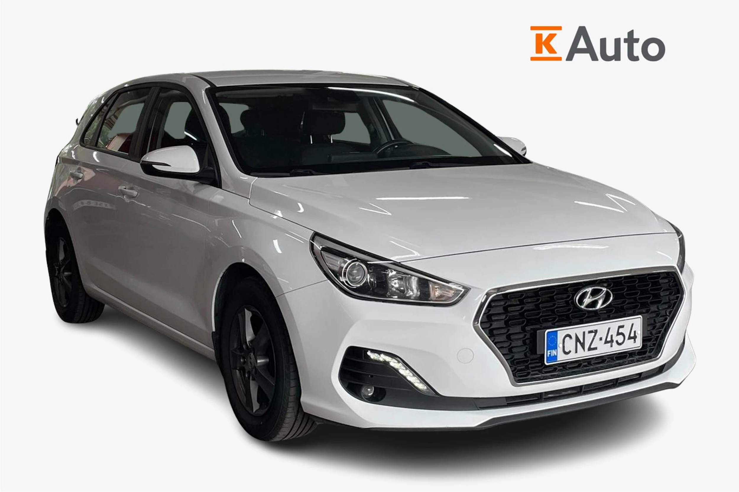 Valkoinen Hyundai i30 Hatchback 2020 kuva 1.