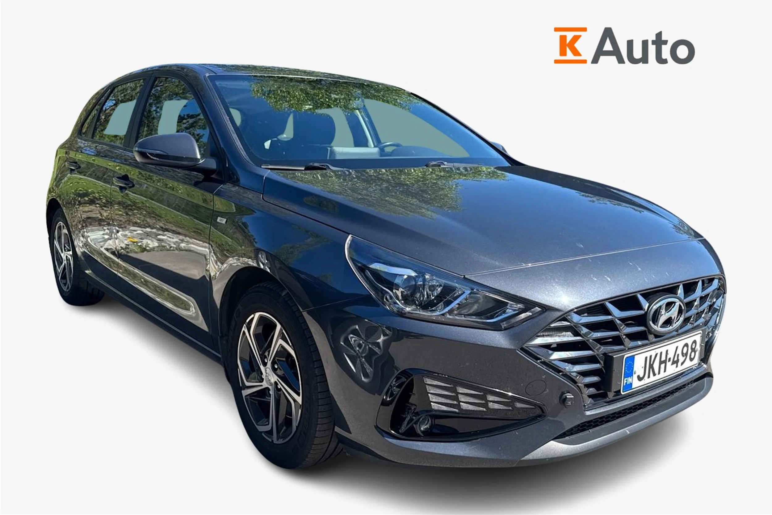 harmaa Hyundai i30 Hatchback 2021 kuva 1.