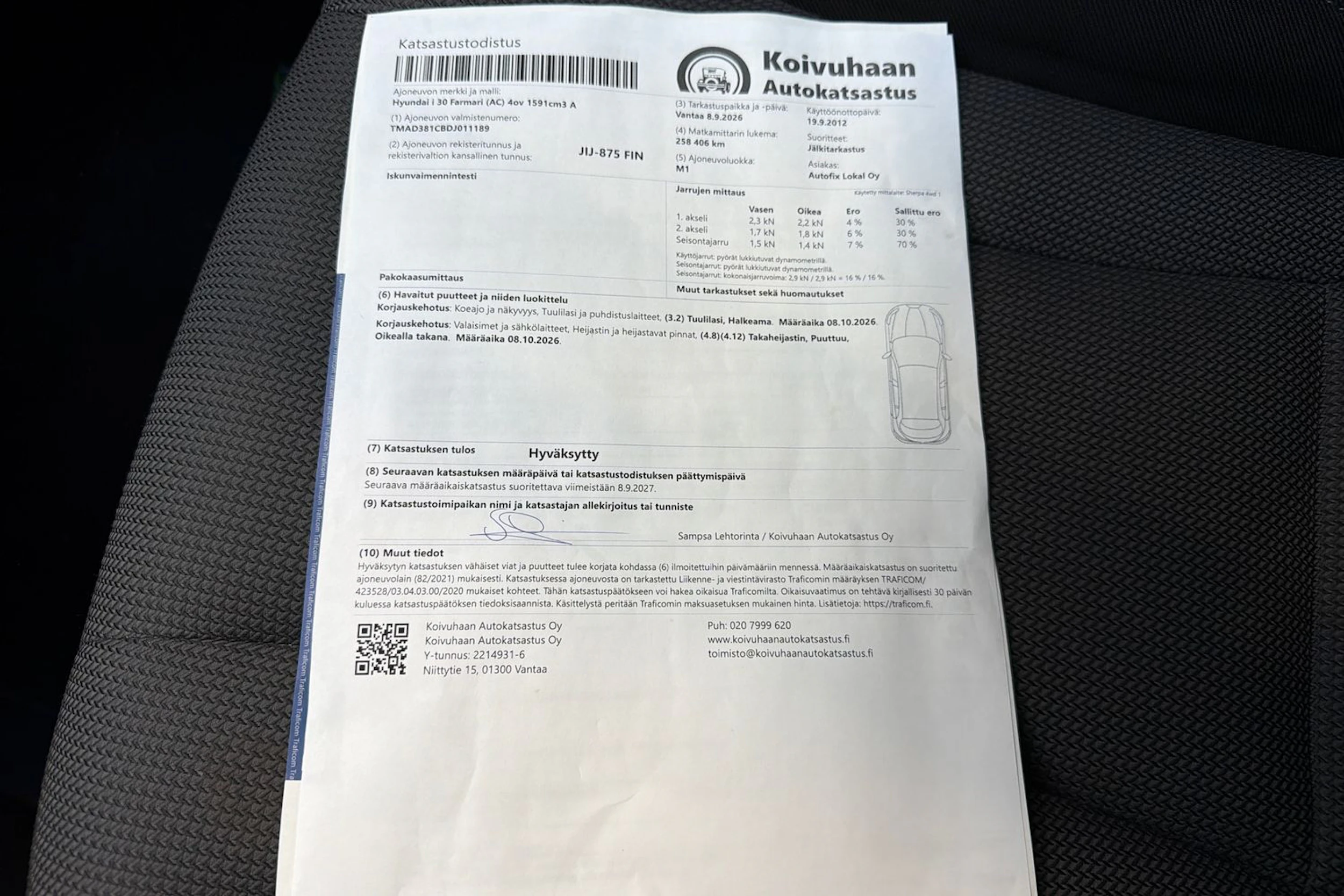 hopea Hyundai i30 Wagon 2013 kuva 34.