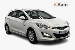 Valkoinen Hyundai i30 Wagon 2014 kuva 1.