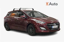 punainen Hyundai i30 Wagon 2016 kuva 1.