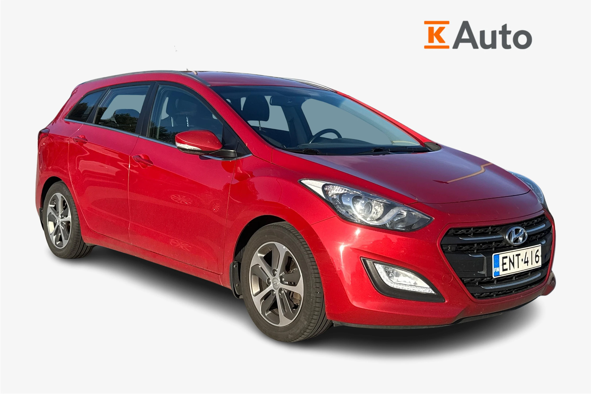 Punainen Hyundai i30 Wagon 2017 kuva 1.