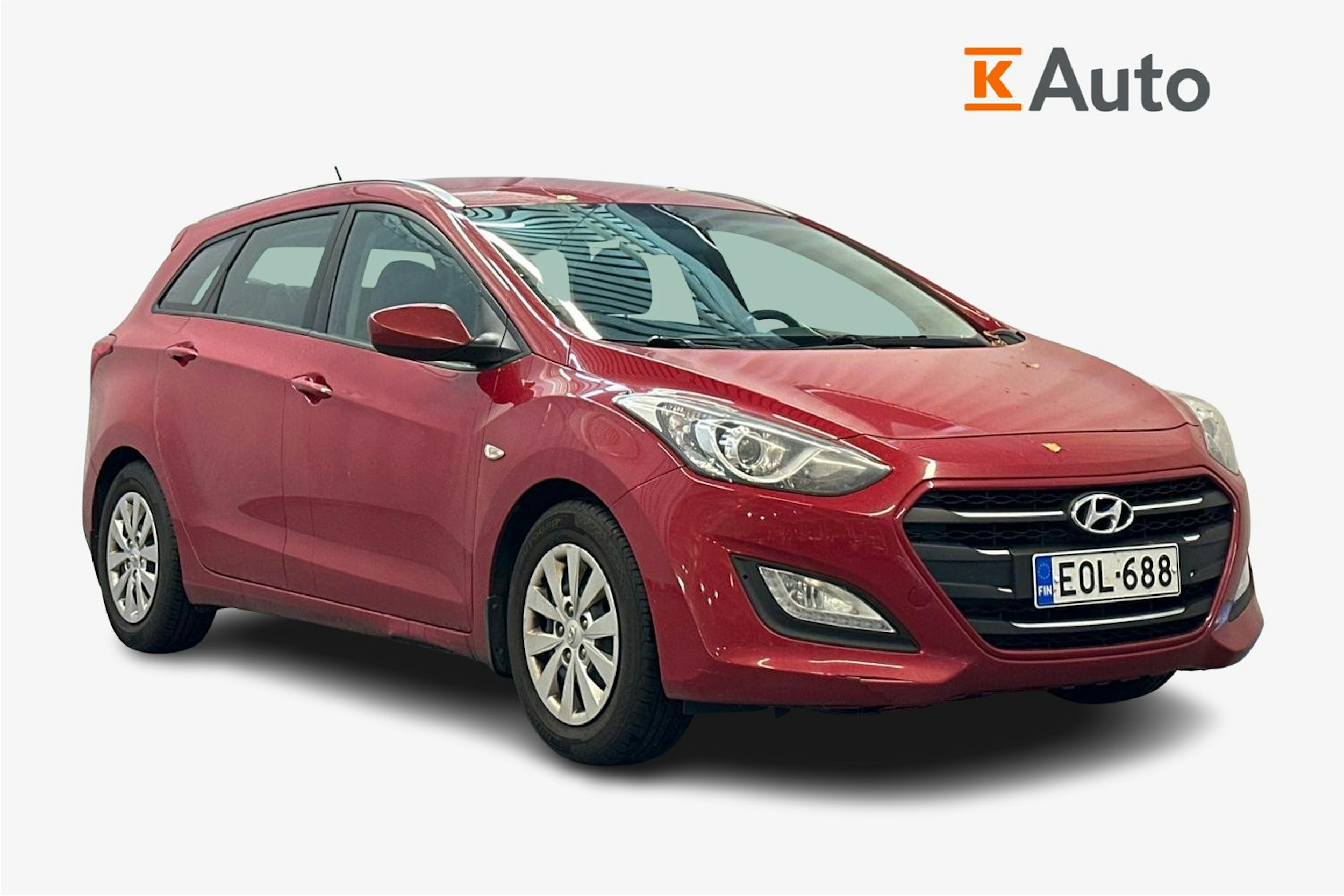 punainen Hyundai i30 Wagon 2017 kuva 1.