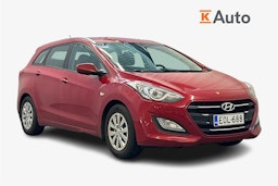 punainen Hyundai i30 Wagon 2017 kuva 1.