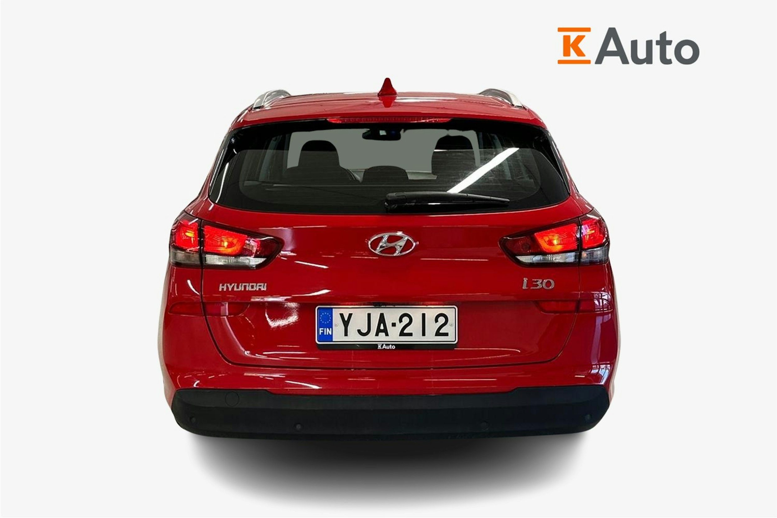 punainen Hyundai i30 Wagon 2019 kuva 3.
