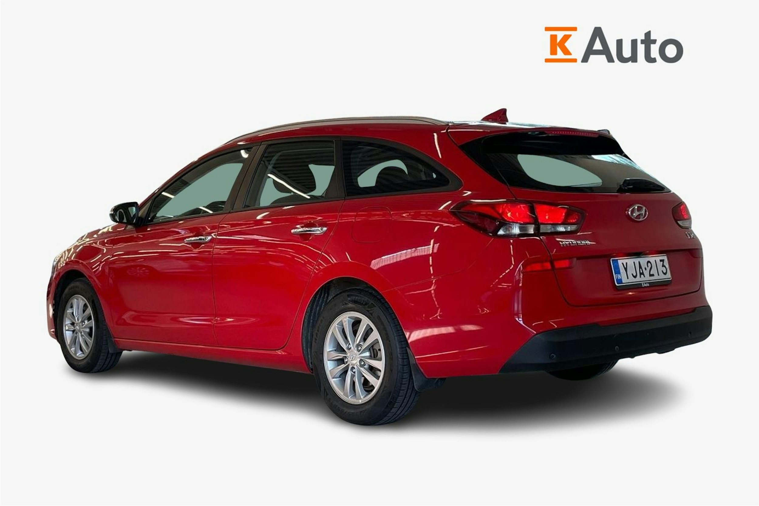 punainen Hyundai i30 Wagon 2019 kuva 2.
