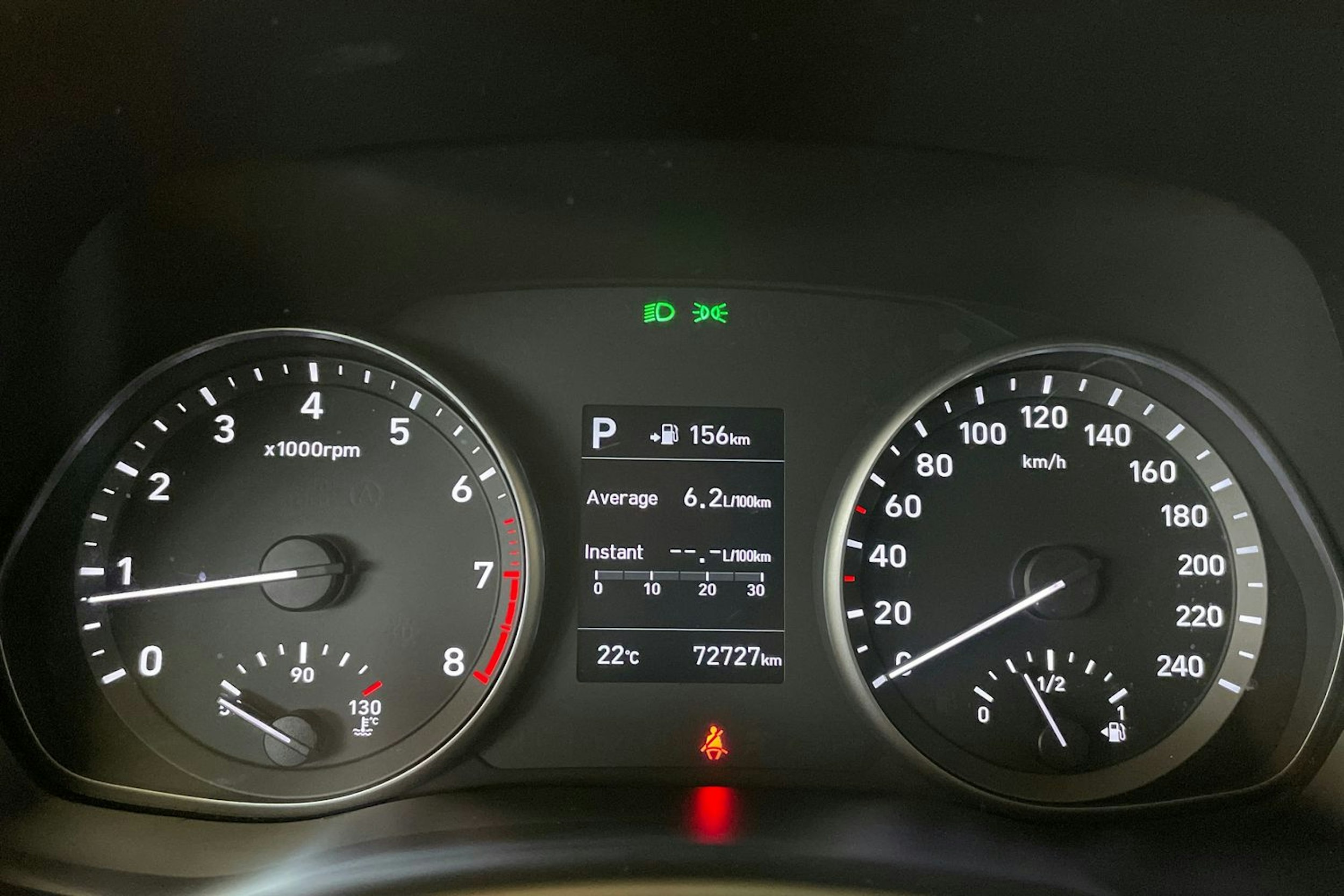 punainen Hyundai i30 Wagon 2019 kuva 16.