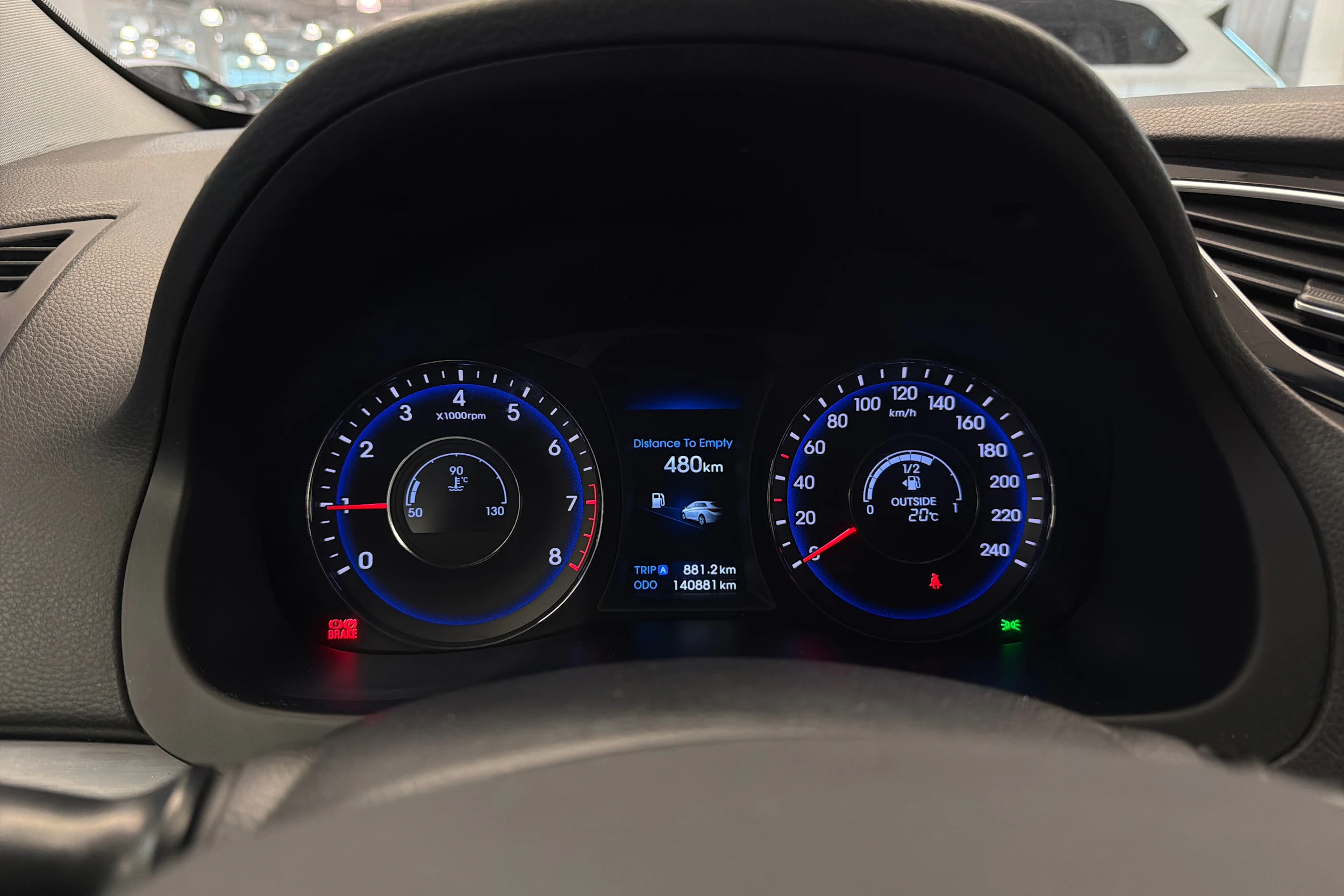 sininen Hyundai i40 Wagon 2014 kuva 16.