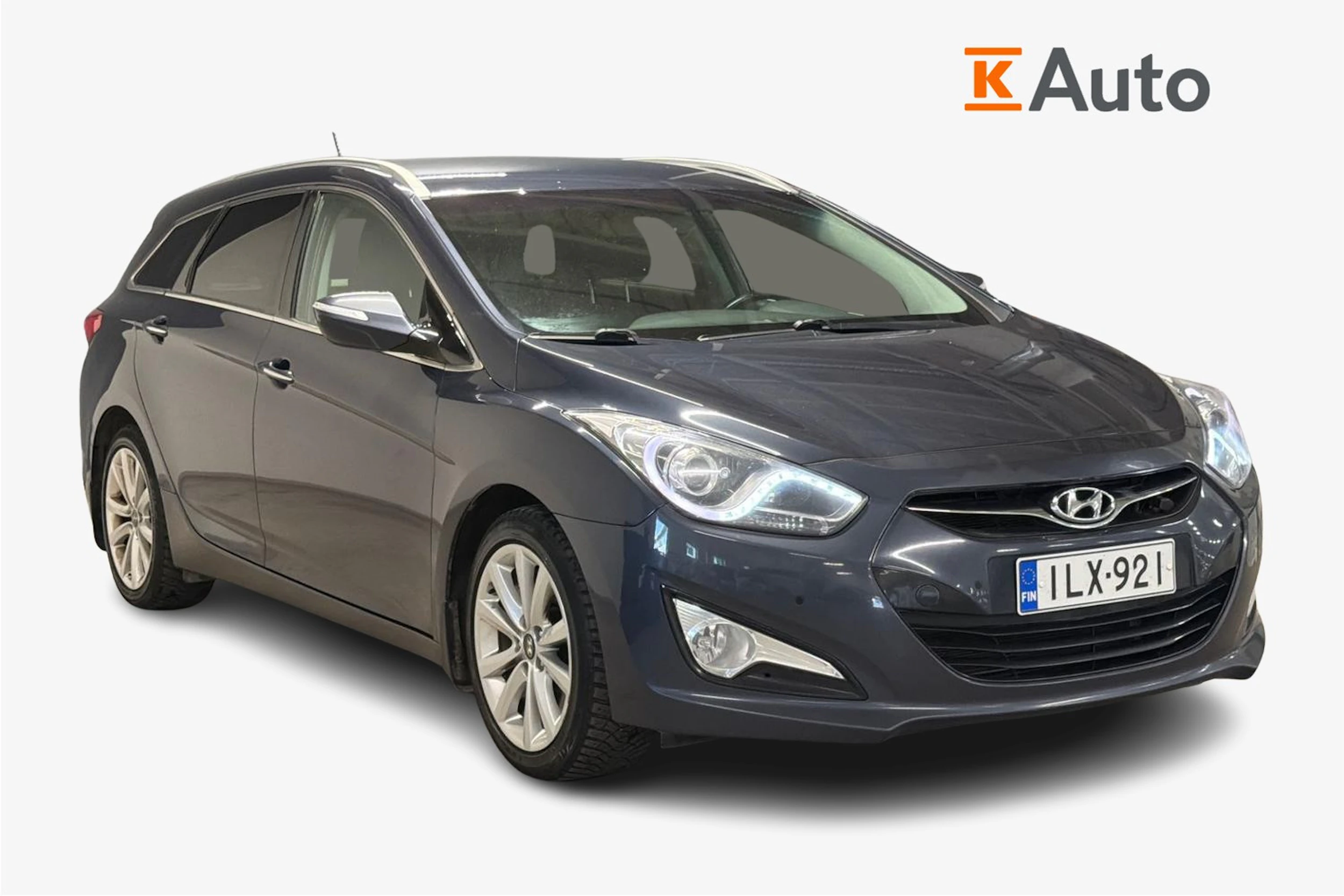 Sininen Hyundai i40 Wagon 2015 kuva 1.