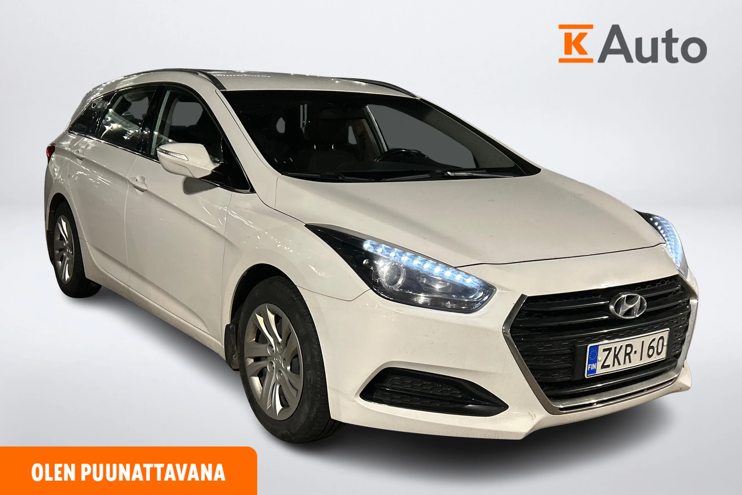 valkoinen Hyundai i40 Wagon 2018 kuva 1.
