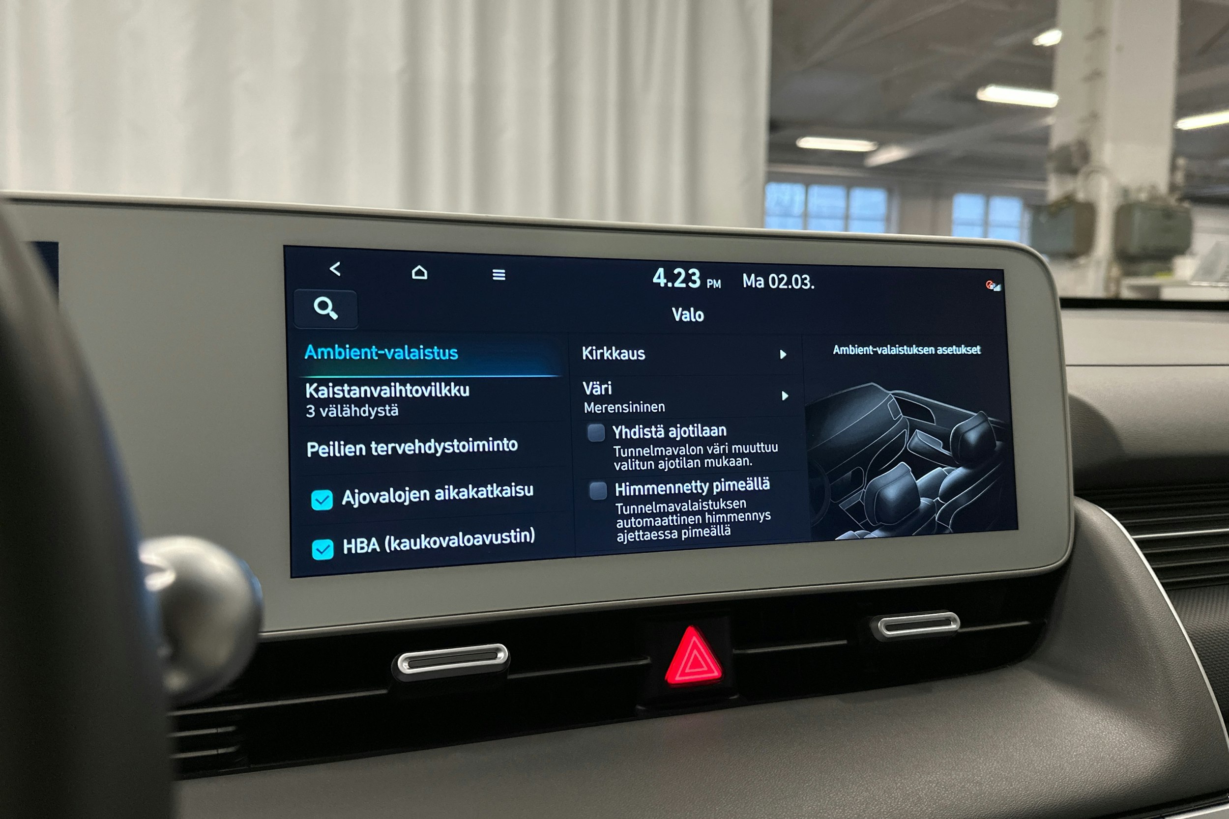 sininen Hyundai IONIQ 5 2022 kuva 23.