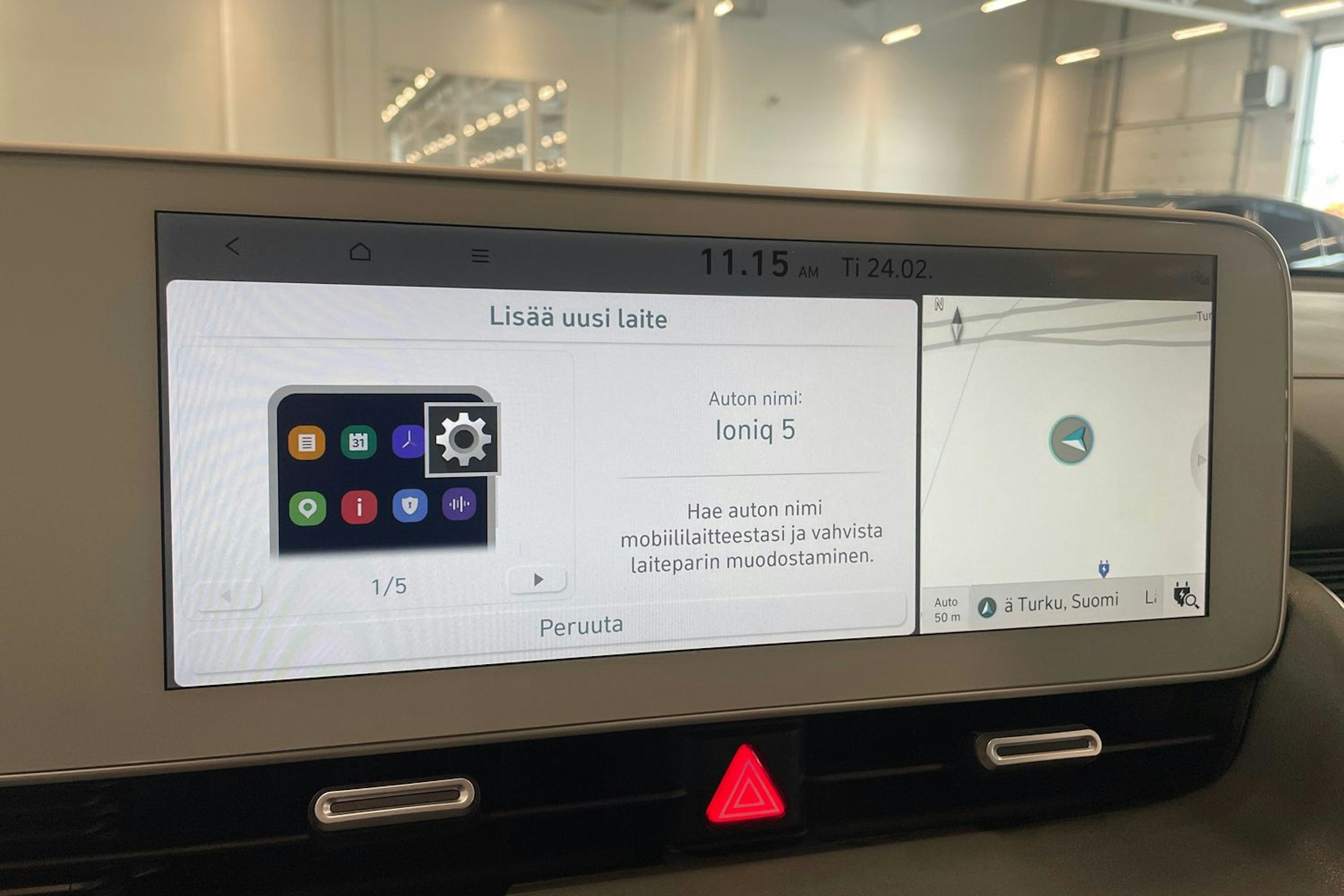 harmaa Hyundai IONIQ 5 2022 kuva 32.