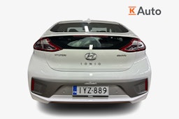 Valkoinen Hyundai IONIQ electric 2017 kuva 3.