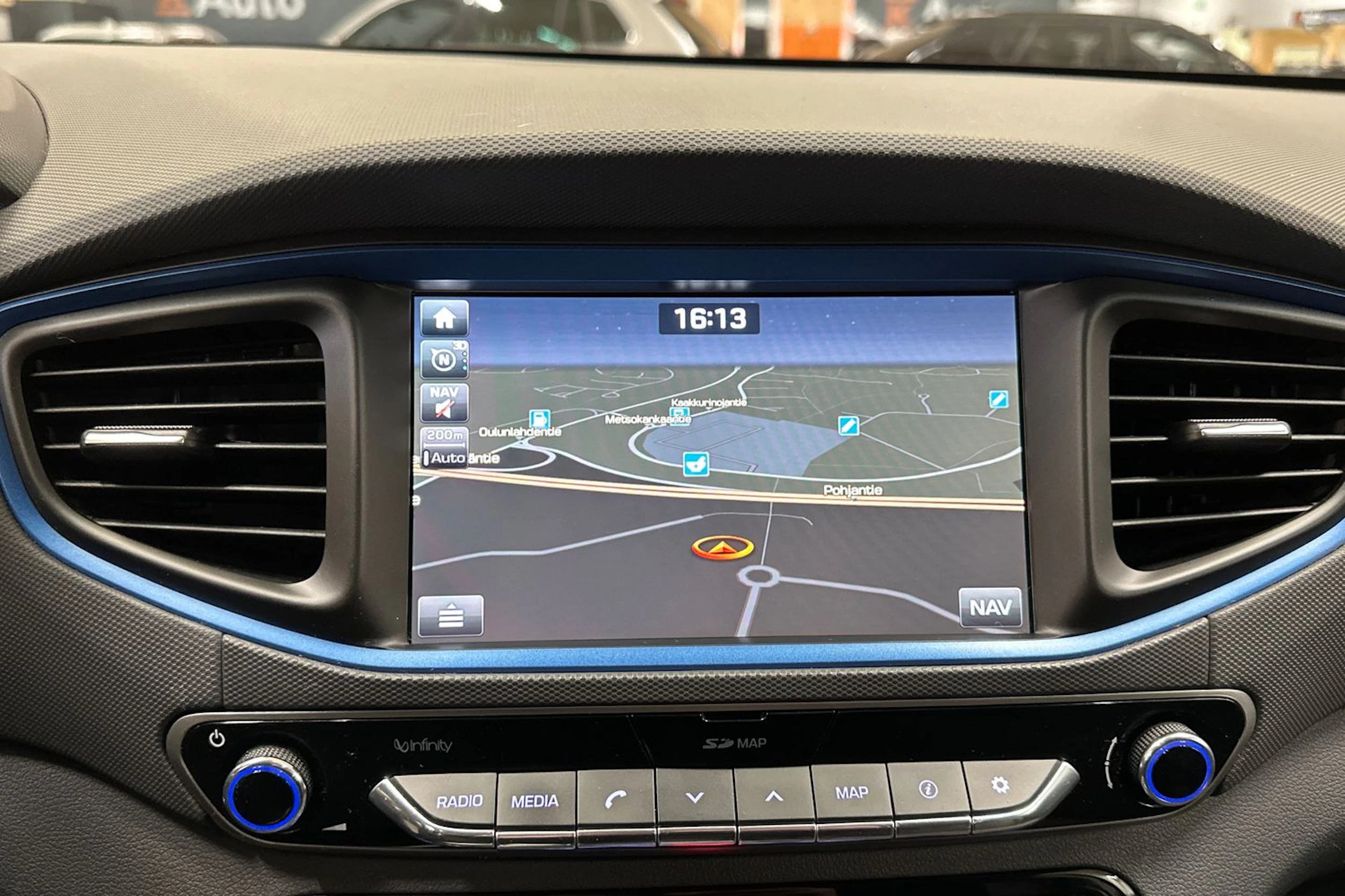 musta Hyundai IONIQ hybrid 2017 kuva 14.
