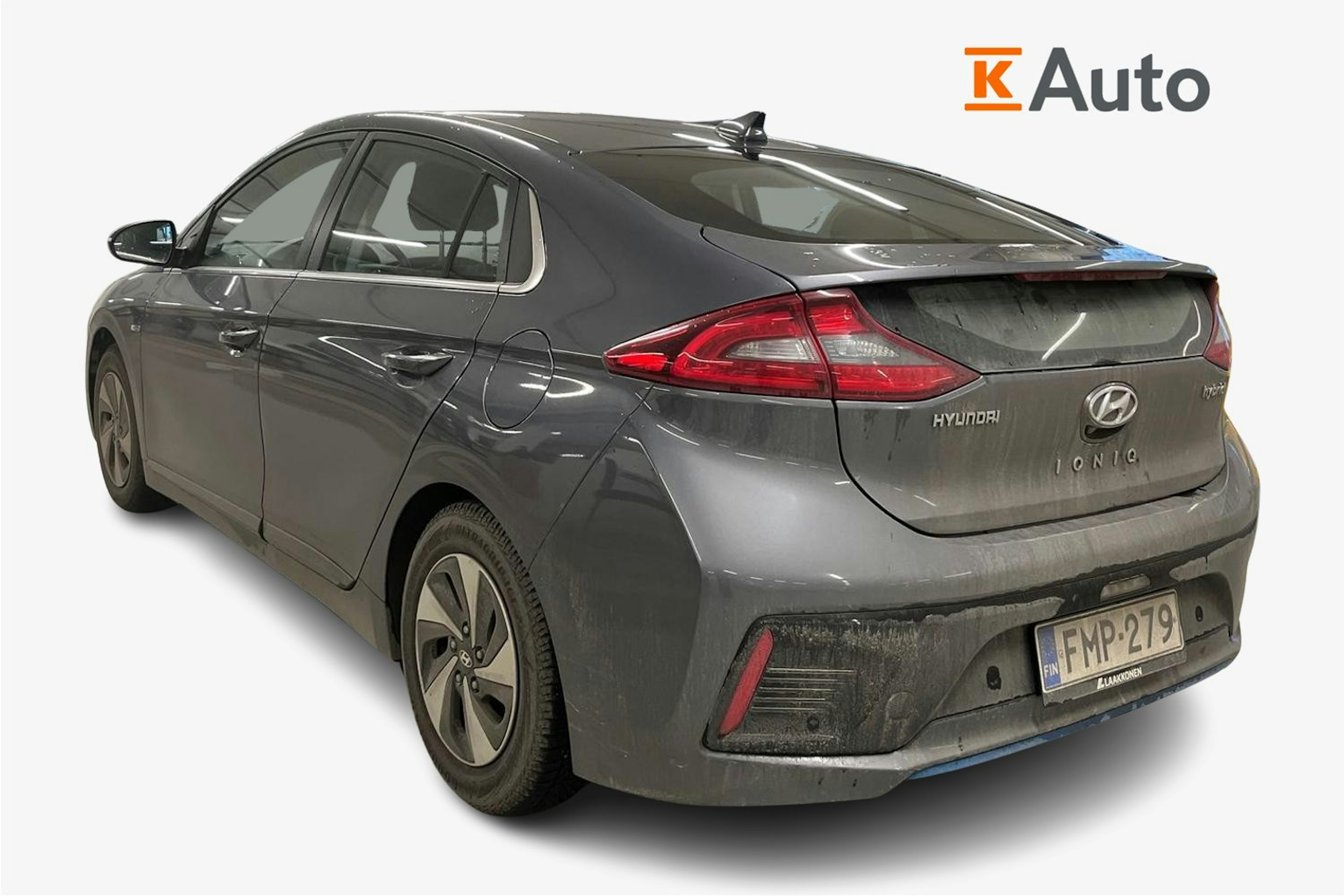 harmaa Hyundai IONIQ hybrid 2018 kuva 2.