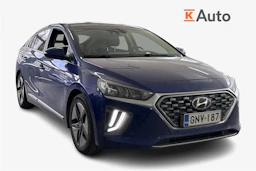 sininen Hyundai IONIQ hybrid 2021 kuva 1.
