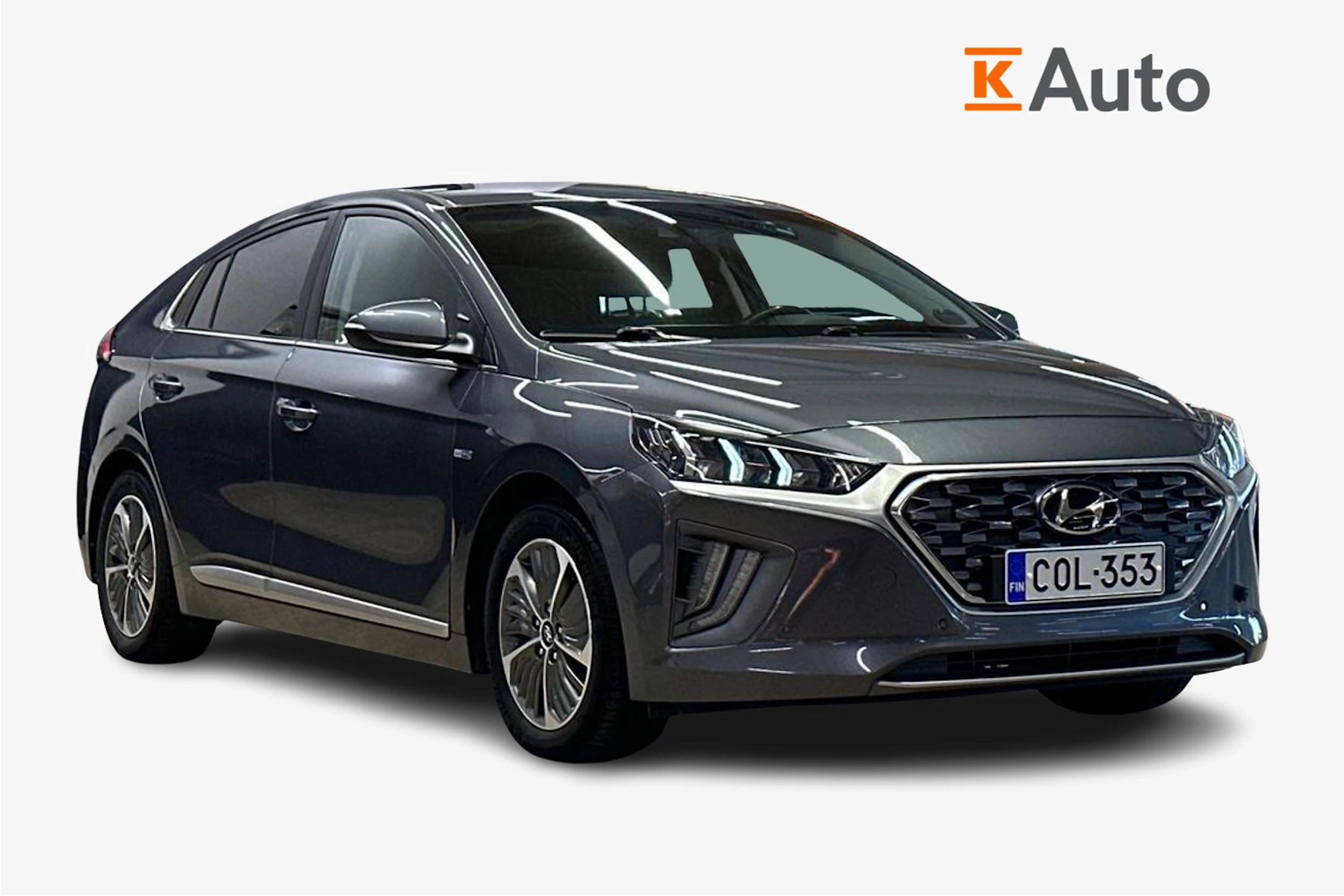 harmaa Hyundai IONIQ plug-in 2021 kuva 1.