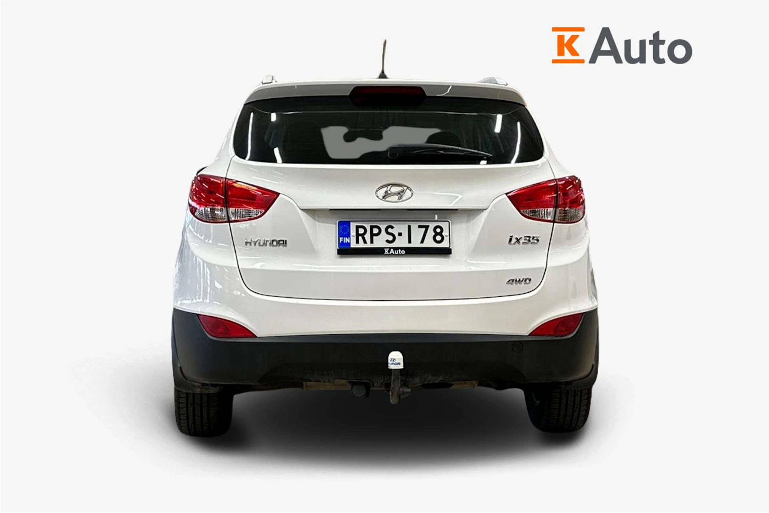 Valkoinen Hyundai ix35 2013 kuva 4.