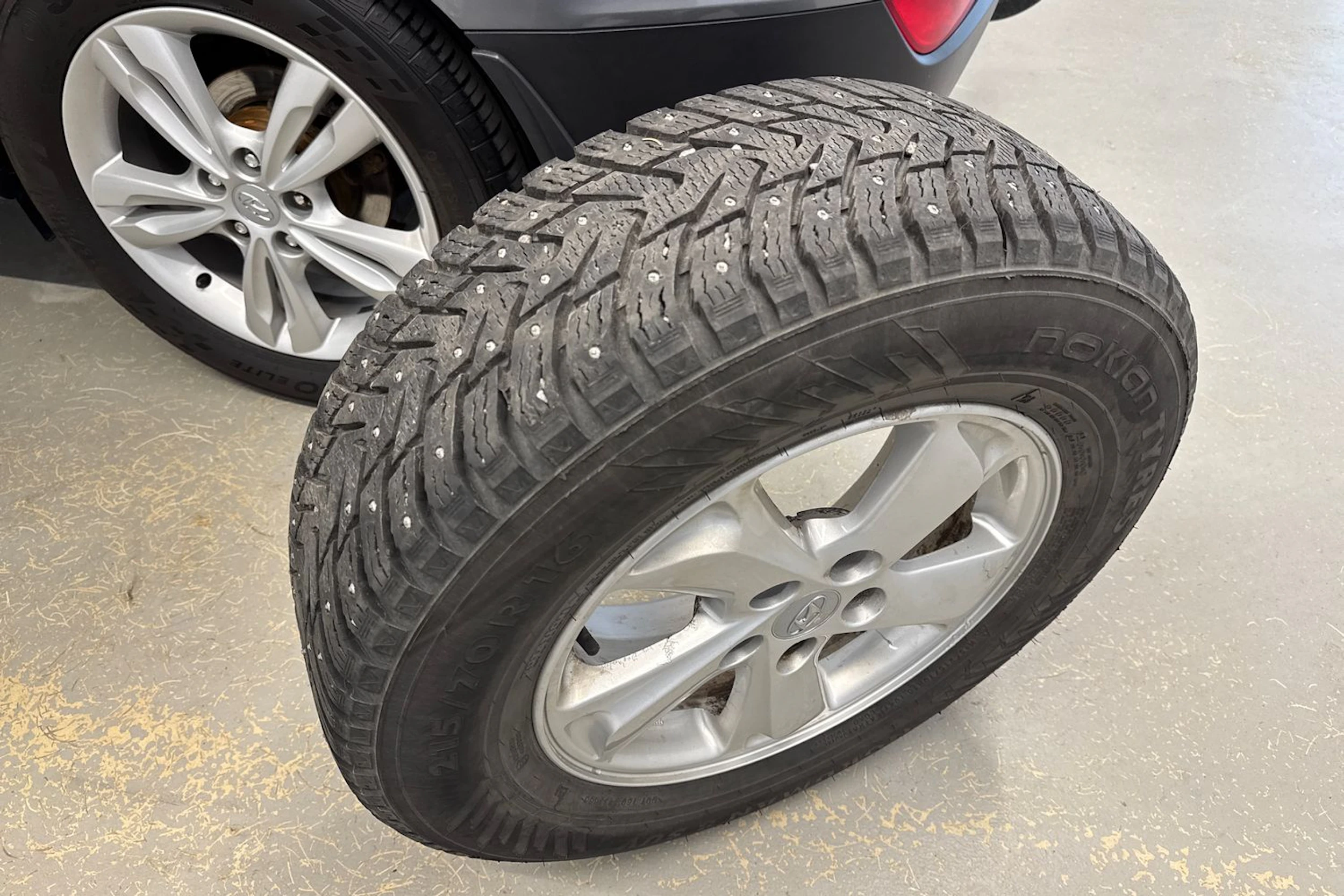 harmaa Hyundai ix35 2013 kuva 16.