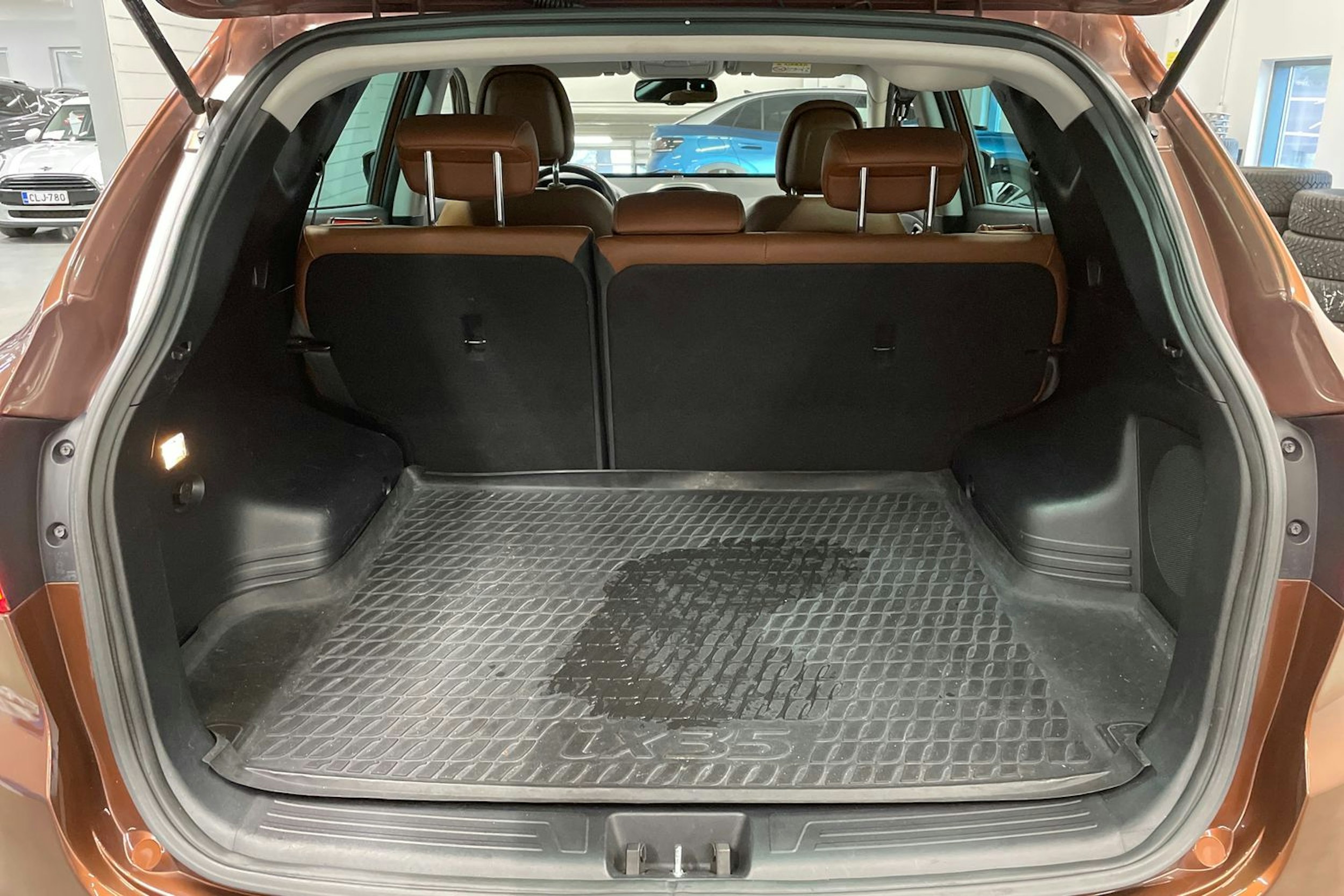ruskea (beige) Hyundai ix35 2014 kuva 12.