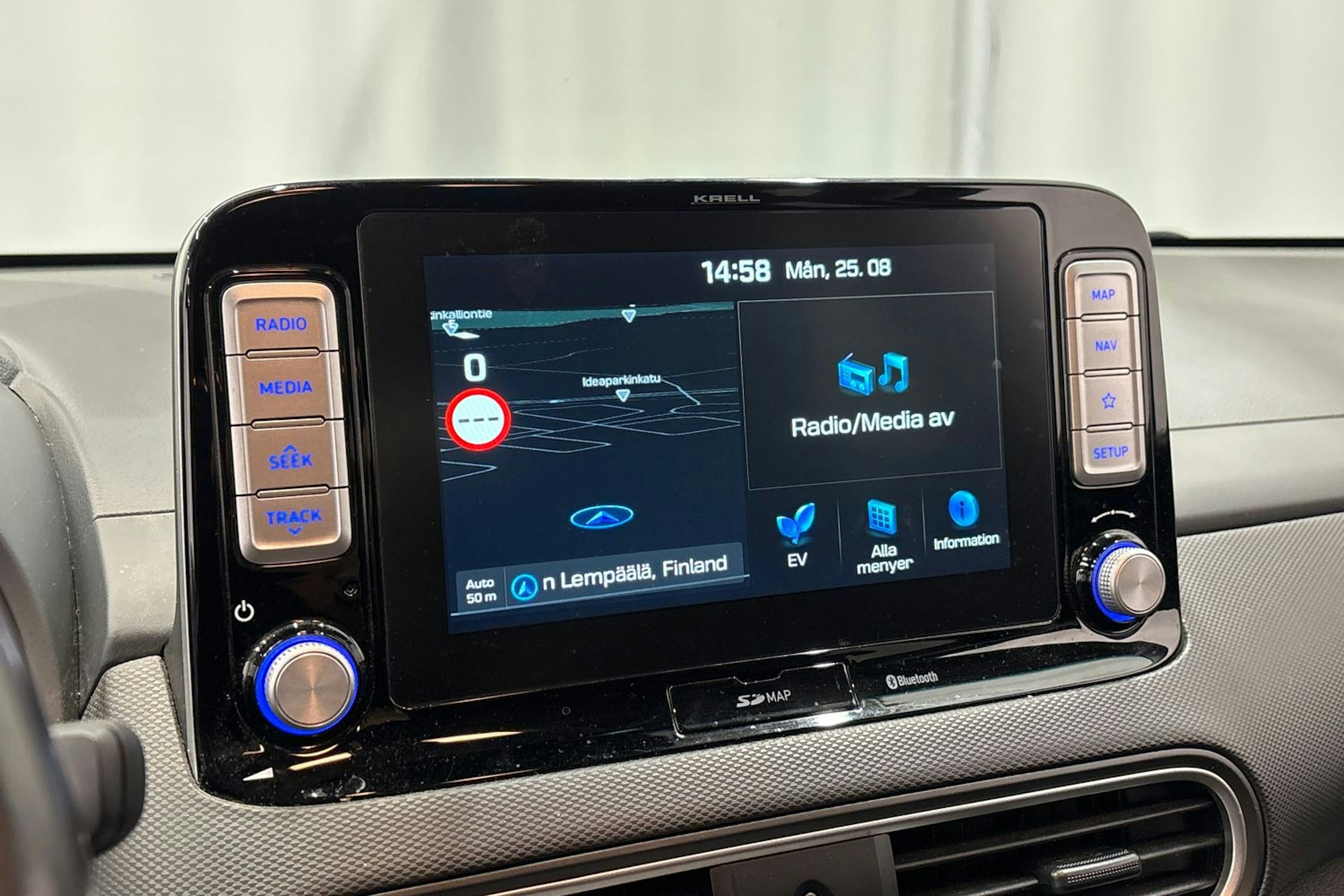sininen Hyundai KONA 2019 kuva 23.