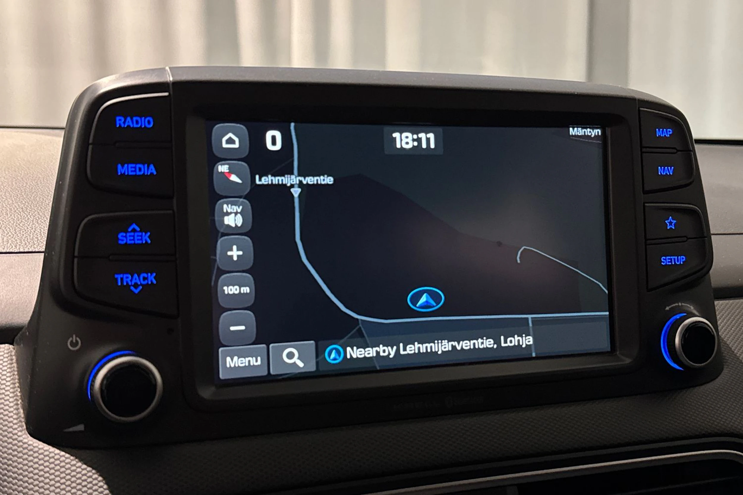 sininen Hyundai KONA 2019 kuva 24.